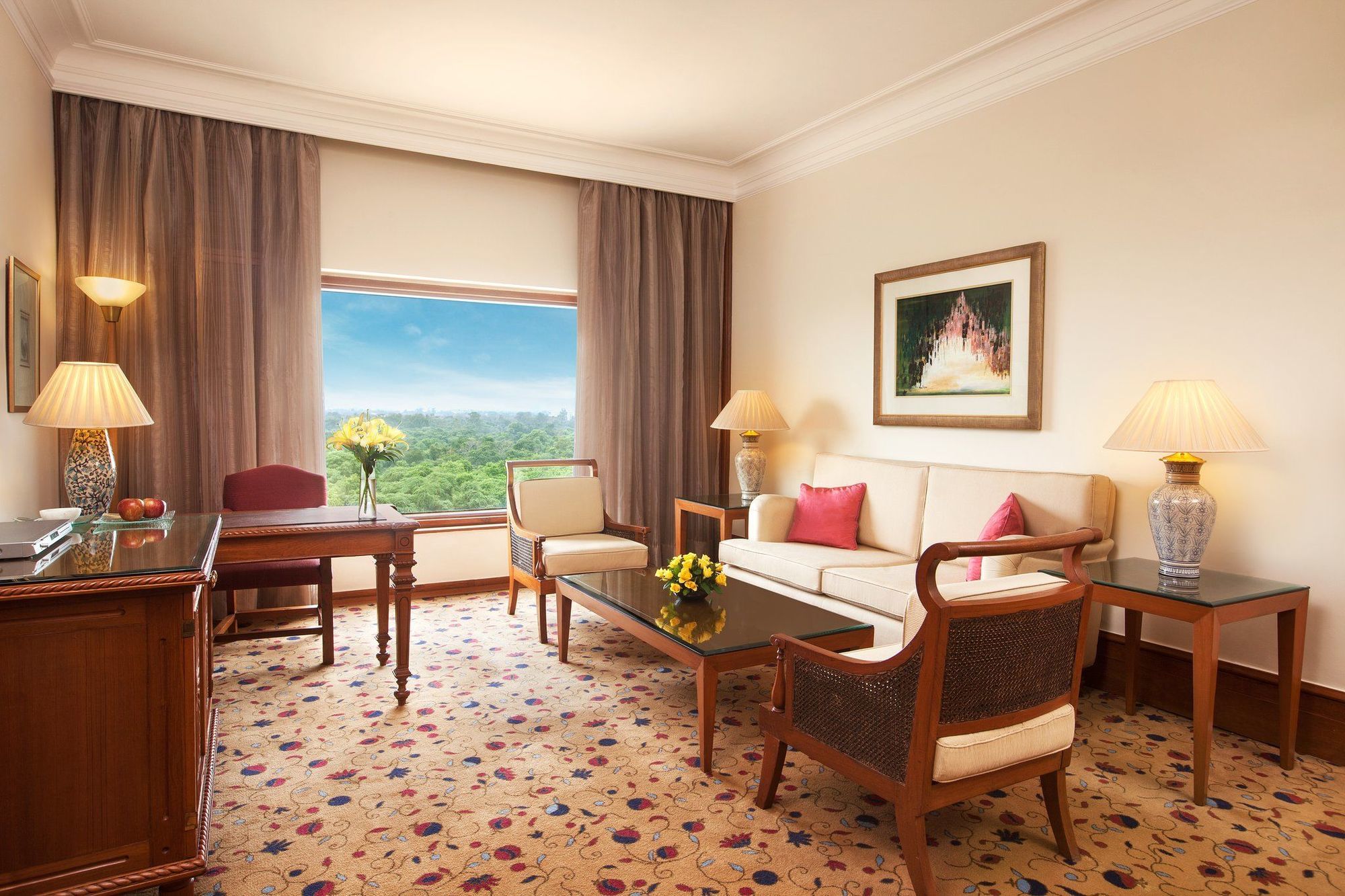 The Oberoi New Delhi Hotell Exteriör bild